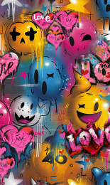 Graffiti Hearts - 3