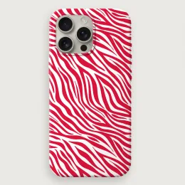 Zebra Stripes - Red White