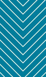 Chevron Fine - Azure Cream Rev