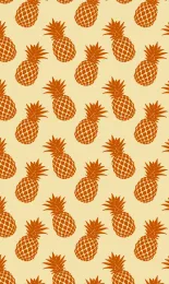 Classic Pineapple - Tangerine Contrast Rev