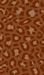 Leopard - Chocolate Tonal