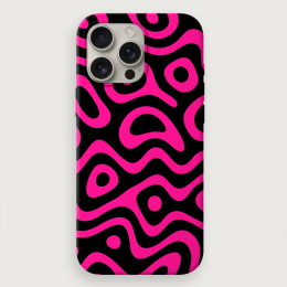 Amoeba - Pink Black