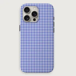 Gingham - Violet Cream Small