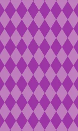 Classic Harlequin - Orchid Tonal Small