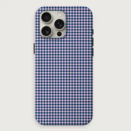 Gingham - Navy Contrast Rev Small