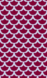 Classic Scallop - Oxblood Contrast Rev