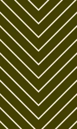 Chevron Fine - Moss Cream Rev