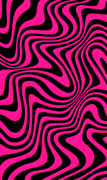 Groovy Ripple - Pink Black