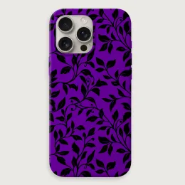 Ivy - Black On Purple