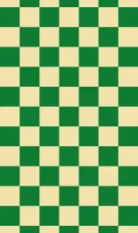 Classic Checkerboard - Emerald Contrast