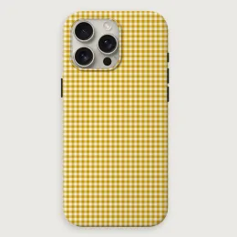 Gingham - Sunshine Cream Small