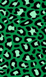 Leopard Spots - Green