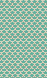 Classic Scallop - Seafoam Contrast Rev Small