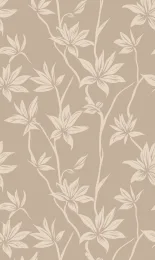 Tropical Floral 3 - Tan
