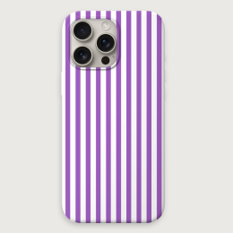 Vertical Lines - Light Purple White