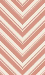 Chevron Guards - Apricot Cream Rev