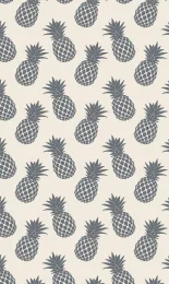 Classic Pineapple - Slate Cream Rev