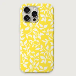 Ivy - White On Yellow