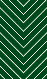 Chevron Fine - Forest Cream Rev