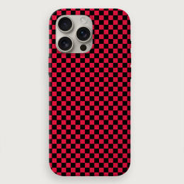 Checkerboard - Red Black
