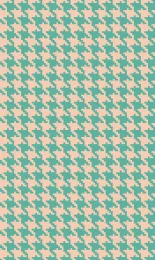 Classic Houndstooth - Seafoam Contrast Small
