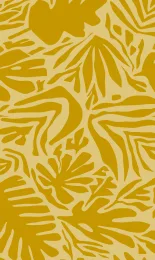 Cutout Leaf - Sunshine Tonal