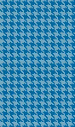 Classic Houndstooth - Cobalt Tonal Small