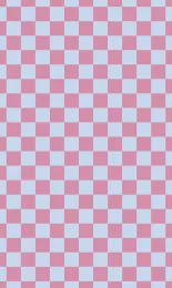 Classic Checkerboard - Blush Contrast Small