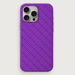 Greek Key - Purple Light