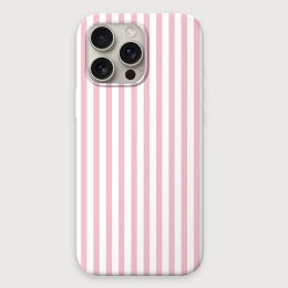 Vertical Lines - Light Red White