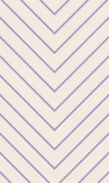 Chevron Fine - Lilac Cream