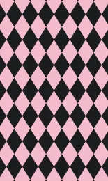 Classic Harlequin - Onyx Contrast Small