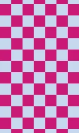 Classic Checkerboard - Rose Contrast