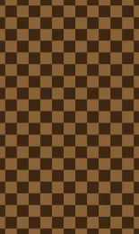 Classic Checkerboard - Cognac Tonal Small