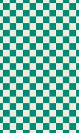 Classic Checkerboard - Jade Cream Small
