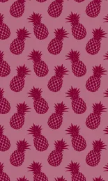 Classic Pineapple - Oxblood Tonal Rev