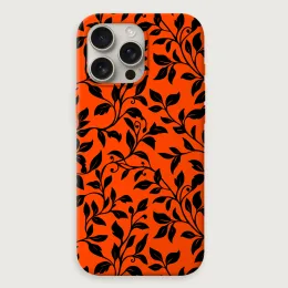 Ivy - Black On Orange