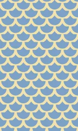 Classic Scallop - Sky Contrast Rev