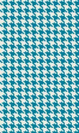 Classic Houndstooth - Azure Cream Small