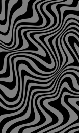Groovy Ripple - Black Grey