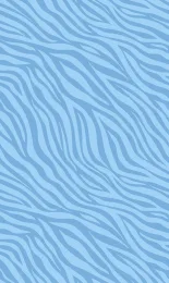 Zebra Stripes - Blue