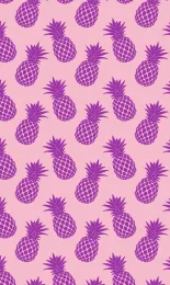 Classic Pineapple - Orchid Contrast Rev