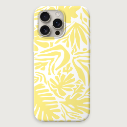 Leafy Solids - Light Yellow White
