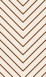 Chevron Fine - Chocolate Cream