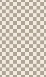 Classic Checkerboard - Stone Cream Small