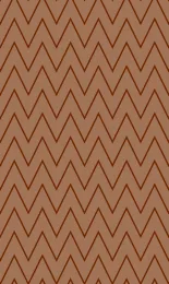 Zigzag Fine - Chocolate Tonal