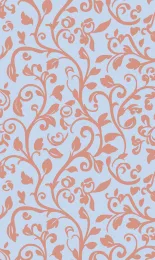 Classic Damask - Apricot Contrast Rev