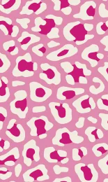 Leopard - Rose Cream Rev