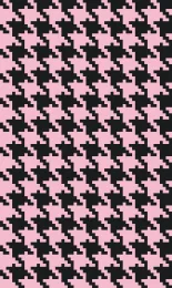 Classic Houndstooth - Onyx Contrast