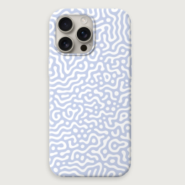 Wave Flow - Light Blue White